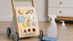 Lauflernwagen sicher desinfizieren: Mittel & Anwendung