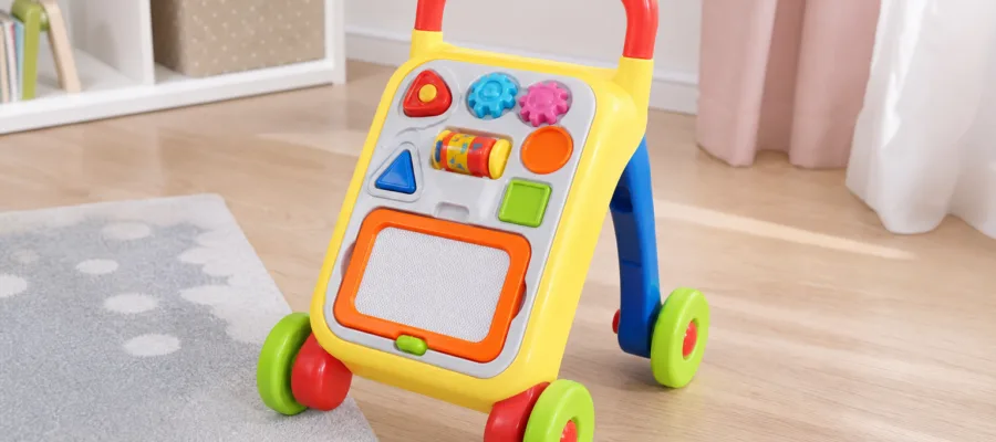 Kunststoff-Lauflernwagen kaufen: Leicht, bunt und preiswert
